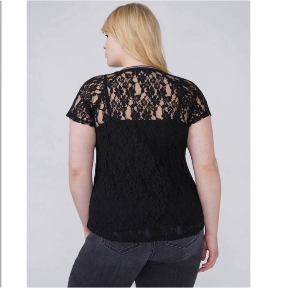 Lace graphic tee - Picture 4 of 5